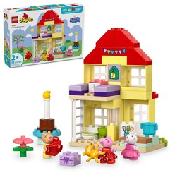 LEGO - Lego Duplo Peppa Pig Doğum Günü Evi Oyun Seti 10433