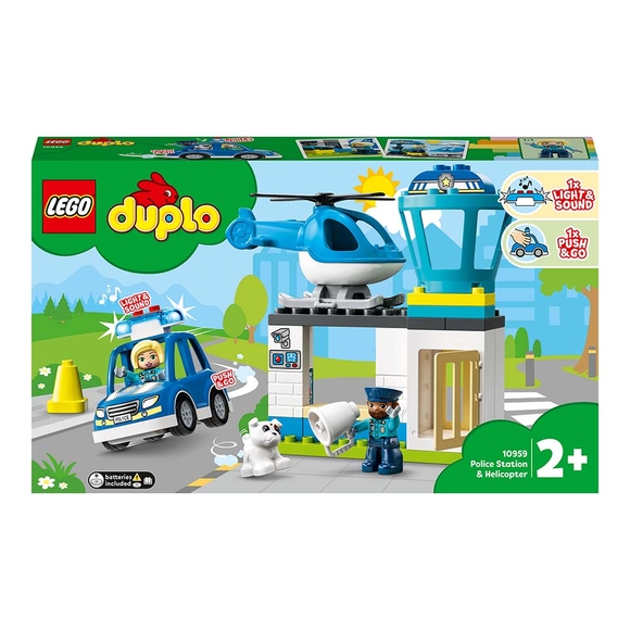 Lego Duplo Polis Merkezi ve Helikopter 10959
