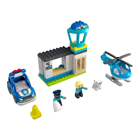 Lego Duplo Polis Merkezi ve Helikopter 10959