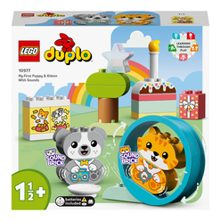 Lego Duplo Sesli İlk Yavru Köpeğim ve Yavru Kedim 10977 - Thumbnail