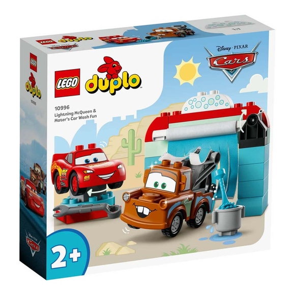 Lego Duplo Şimşek McQueen ve Mater’in Oto Yıkama Eğlencesi 10996 