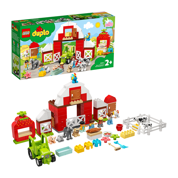 Lego Duplo Town Ahır, Traktör ve Çiftlik Hayvanı Bakımı 10952 