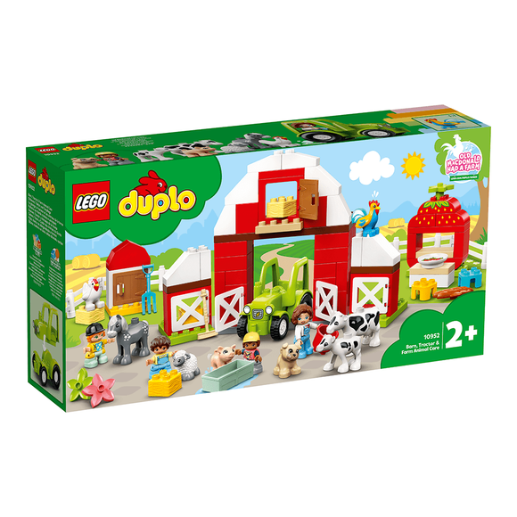 Lego Duplo Town Ahır, Traktör ve Çiftlik Hayvanı Bakımı 10952 