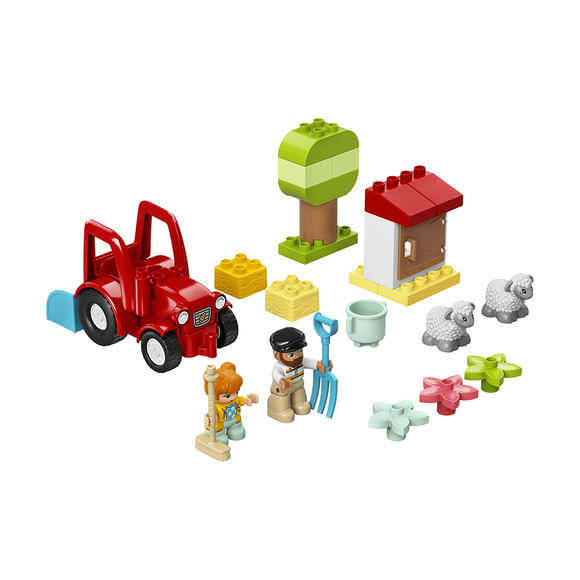 Lego Duplo Town Çiftlik Traktörü ve Hayvan Bakımı 10950 