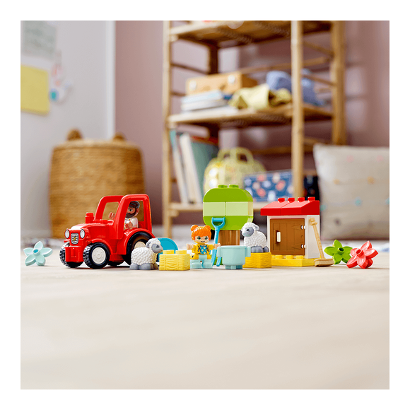 Lego Duplo Town Çiftlik Traktörü ve Hayvan Bakımı 10950 