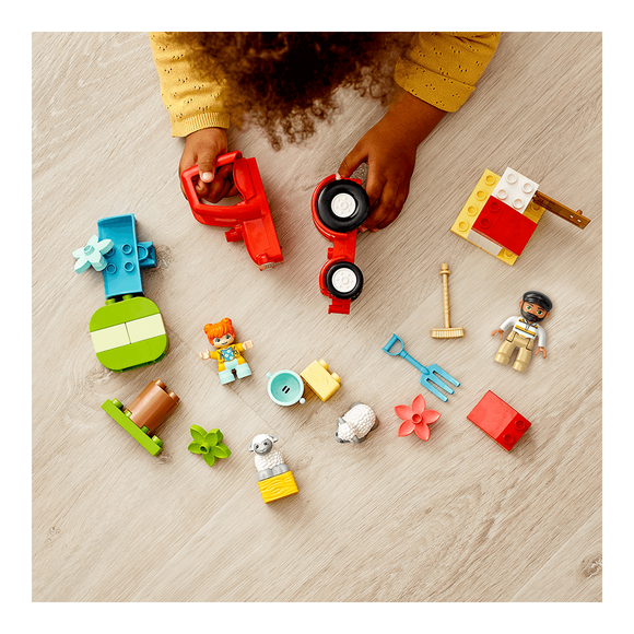 Lego Duplo Town Çiftlik Traktörü ve Hayvan Bakımı 10950 