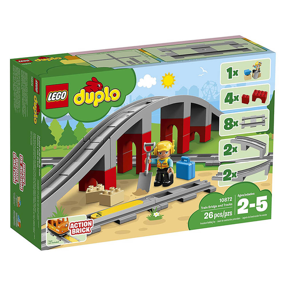 Lego Duplo Train Bridge 10872