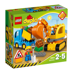 Lego Duplo Truck & Tracked Excavator 10812 - Thumbnail