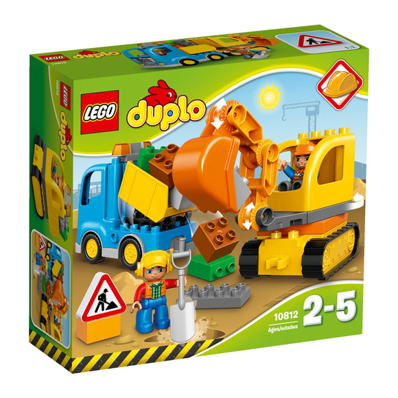 Lego Duplo Truck & Tracked Excavator 10812