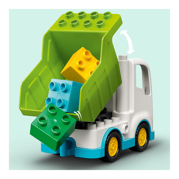 Lego Duplo Çöp Kamyonu ve Geri Dönüşüm 10945