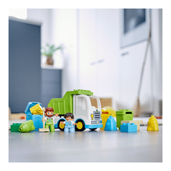 Lego Duplo Çöp Kamyonu ve Geri Dönüşüm 10945 - Thumbnail