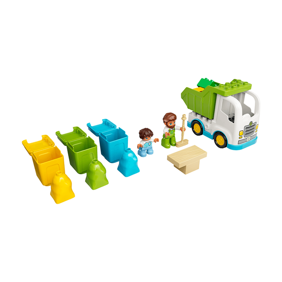Lego Duplo Çöp Kamyonu ve Geri Dönüşüm 10945