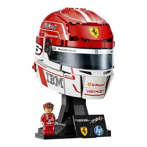 Lego Editions Scuderia Ferrari HP Charles Leclerc Kaskı 43014