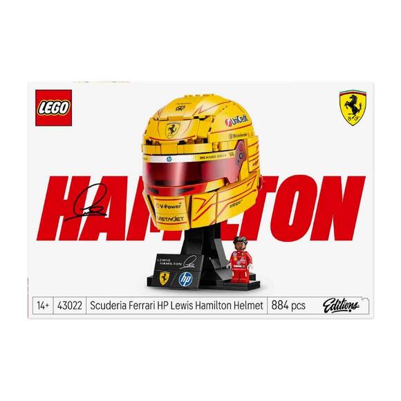 Lego Editions Scuderia Ferrari HP Lewis Hamilton Kaskı 43022