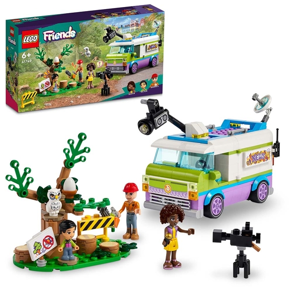 LEGO Friends Canlı Yayın Aracı 41749 Oyuncak Yapım Seti (446 Parça)