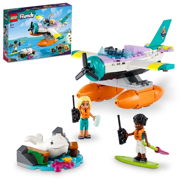 LEGO Friends Deniz Kurtarma Uçağı 41752 Oyuncak Yapım Seti (203 Parça)