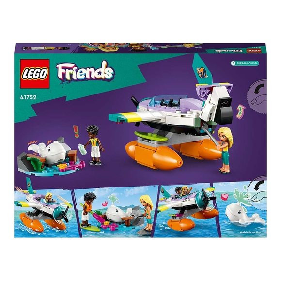 LEGO Friends Deniz Kurtarma Uçağı 41752 Oyuncak Yapım Seti (203 Parça)