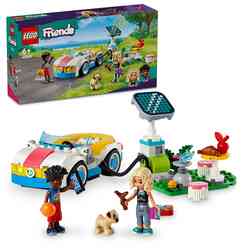 Lego Friends Elektrikli Araba Ve Şarj İstasyonu 42609 - Thumbnail