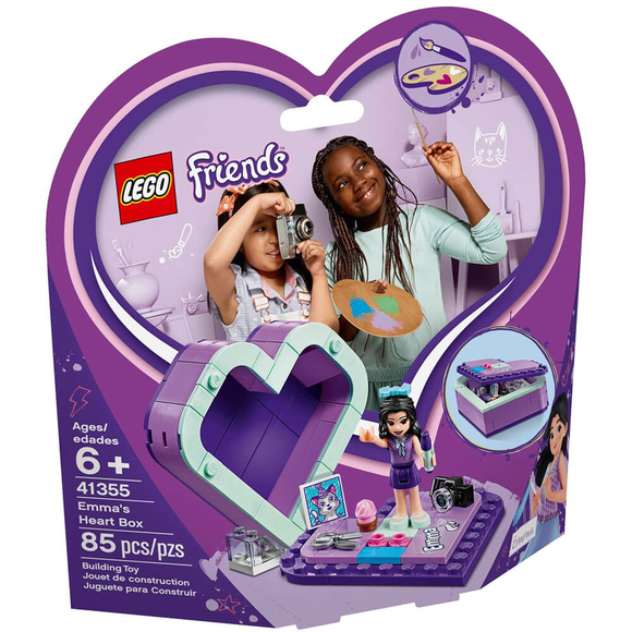 Lego Friends Emma’s Heart Box 41355