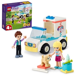 LEGO Friends Evcil Hayvan Kliniği Ambulansı 41694 Yapım Seti (54 Parça) - Thumbnail
