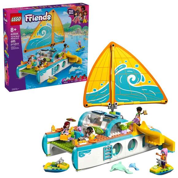 Lego Friends Gezi Teknesi Macerası 42664