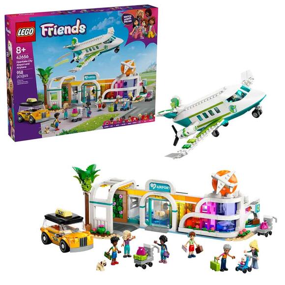 Lego Friends Heartlake City Havaalanı Ve Uçak 42656