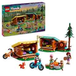 Lego Friends Macera Kampı Şirin Kulübeler Kamp Oyuncağı 42624 - Thumbnail