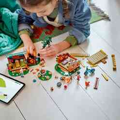 Lego Friends Macera Kampı Şirin Kulübeler Kamp Oyuncağı 42624 - Thumbnail
