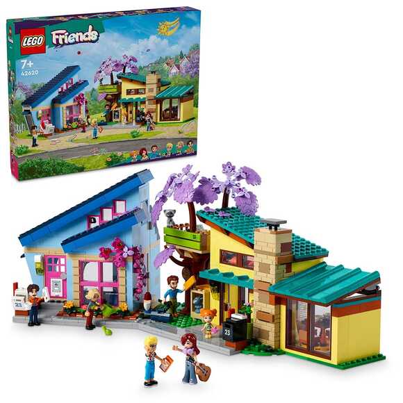 Lego Friends Olly Paisley’Nin Aile Evleri 42620