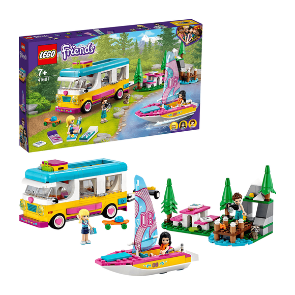 Lego Friends Orman Karavanı ve Teknesi 41681