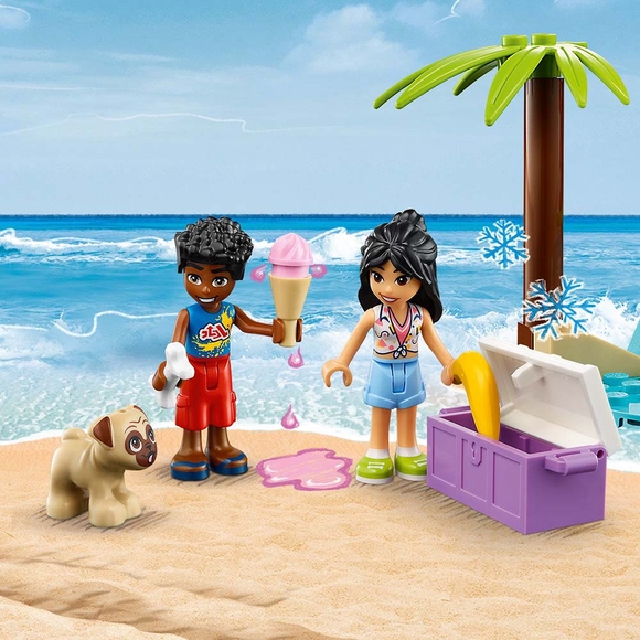 LEGO Friends Plaj Arabası Eğlencesi 41725 Oyuncak Yapım Seti (61 Parça)