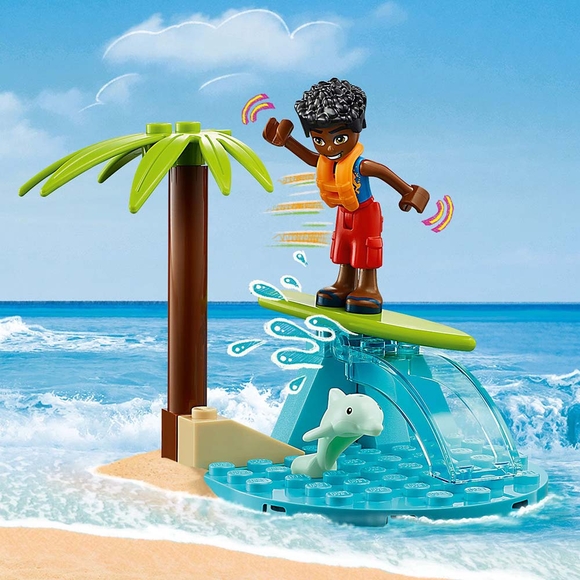 LEGO Friends Plaj Arabası Eğlencesi 41725 Oyuncak Yapım Seti (61 Parça)