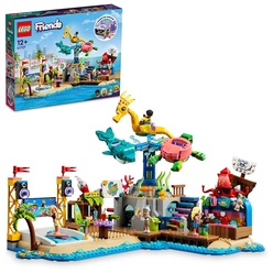 LEGO Friends Plaj Lunaparkı 41737 Oyuncak Yapım Seti (1348 Parça) - Thumbnail