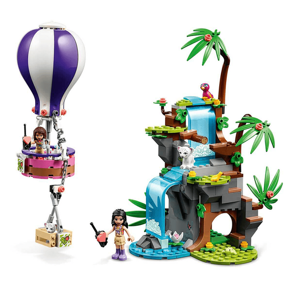 Lego Friends Sıcak Hava Balonuyla Kaplan Kurtarma Operasyonu 41423