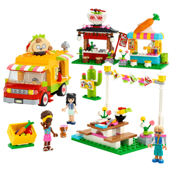 Lego Friends Sokak Lezzetleri Pazarı Yapım Seti 41701 - Thumbnail