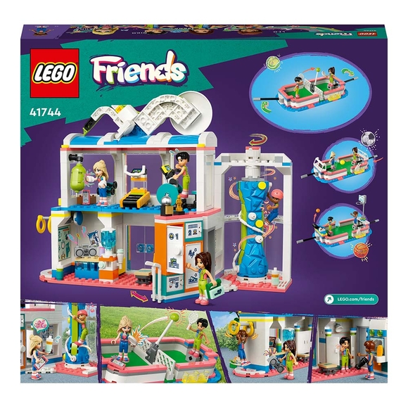 LEGO Friends Spor Merkezi 41744 Oyuncak Yapım Seti (832 Parça)