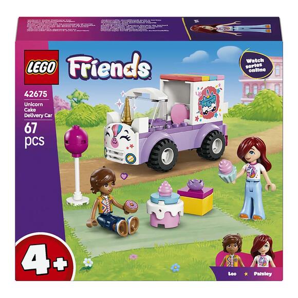 Lego Friends Tek Boynuzlu At Pasta Dağıtım Arabası 42675