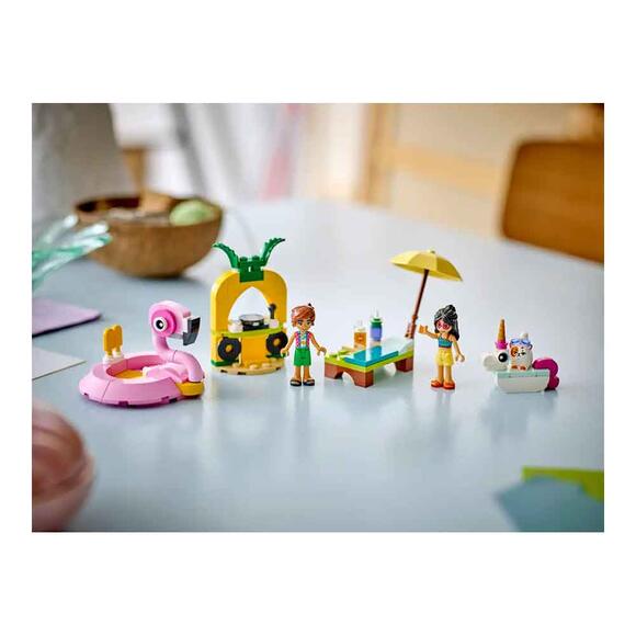 Lego Friends Tek Boynuzlu At ve Flamingo Havuz Partisi 42658