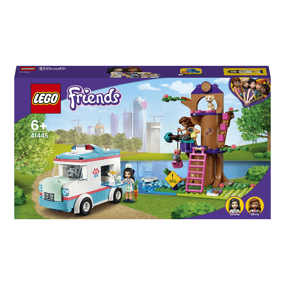 Lego Friends Veteriner Kliniği Ambulansı 41445