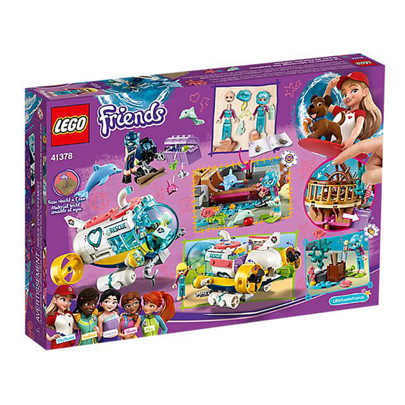 Lego Friends Yunus Kurtarma Görevi 41378