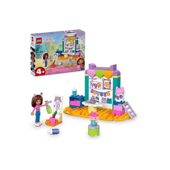 Lego Gabby’s Dollhouse Karton Yavru Kedi ile El Sanatları 10795