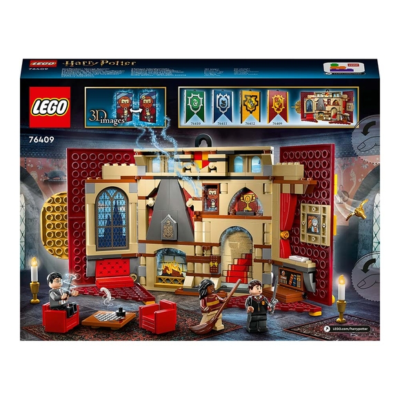 LEGO Harry Potter Gryffindor Binası Bayrağı 76409 Oyuncak Yapım Seti (285 Parça)