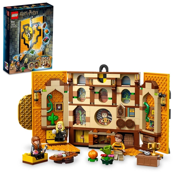 LEGO Harry Potter Hufflepuff Binası Bayrağı 76412 Oyuncak Yapım Seti (313 Parça)