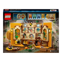 LEGO Harry Potter Hufflepuff Binası Bayrağı 76412 Oyuncak Yapım Seti (313 Parça) - Thumbnail