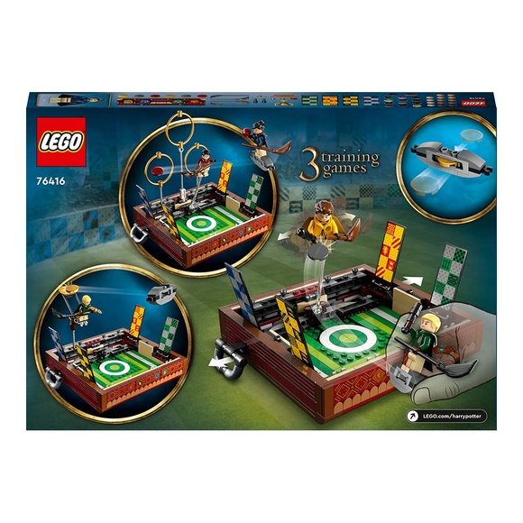 LEGO Harry Potter Quidditch Bavulu 76416 Oyuncak Yapım Seti (599 Parça)