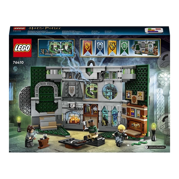 LEGO Harry Potter Slytherin Binası Bayrağı 76410 Oyuncak Yapım Seti (349 Parça)