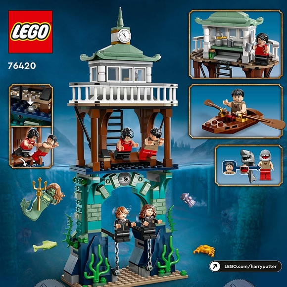 LEGO Harry Potter Üç Büyücü Turnuvası: Kara Göl 76420 (349 Parça)