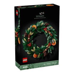 Lego Icons Çelenk Yılbaşı Temalı Dekoratif Ev Süsü 10340 - Thumbnail