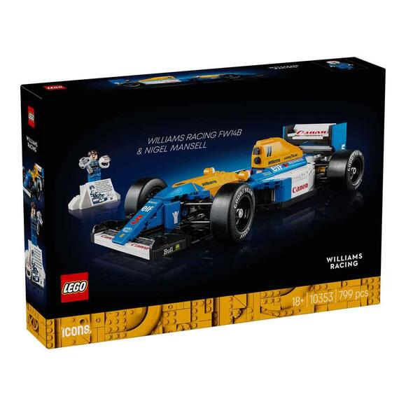 Lego Icons Williams Racing FW14B ve Nigel Mansell 10353