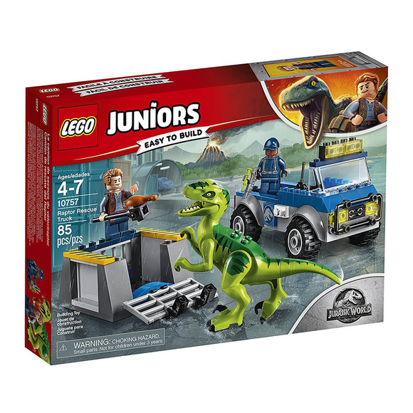 Lego Junior Raptor Rescue Truck 10757